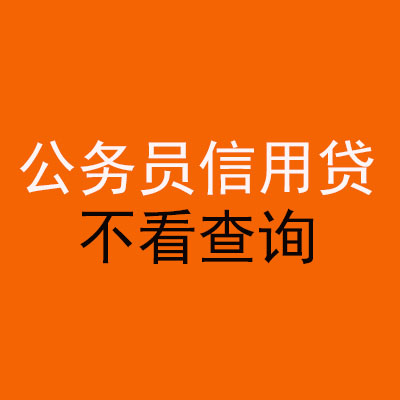 大茂镇公务员信用贷款